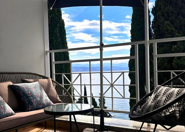 Big-blue Bayview Paradise In Opatija Apartamento *