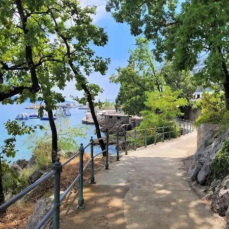 Big-blue Bayview Paradise In Opatija Apartmán