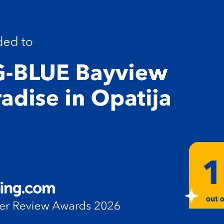 아파트 Big-blue Bayview Paradise In Opatija