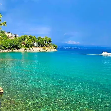 Big-blue Bayview Paradise In Opatija Apartmán Ičići