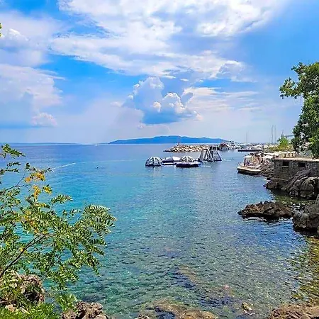 Big-blue Bayview Paradise In Opatija Apartmán